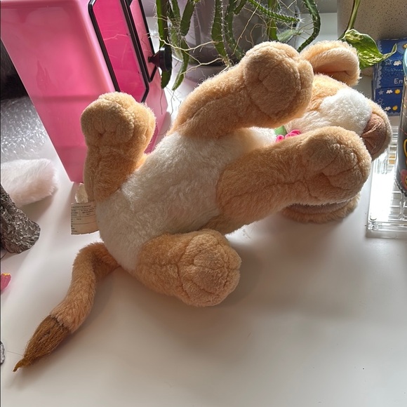 Disney Mattel Lion King Plush Purring Nala Vintage 1993 - Picture 4 of 4